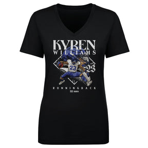 Kyren Williams Women's V-Neck T-Shirt | 500 LEVEL
