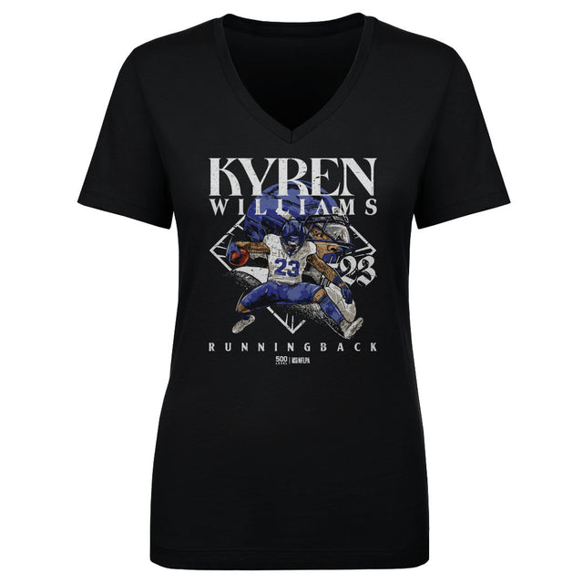 Kyren Williams Women's V-Neck T-Shirt | 500 LEVEL