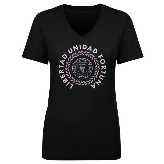 Inter Miami CF Women's V-Neck T-Shirt | 500 LEVEL