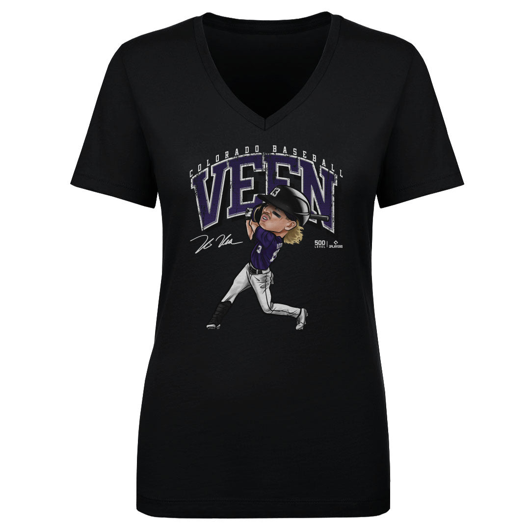 Zac Veen Women's V-Neck T-Shirt | 500 LEVEL