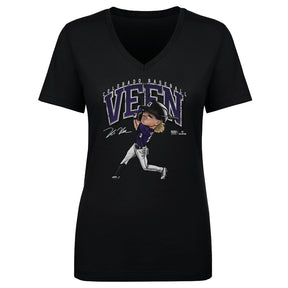 Zac Veen Women's V-Neck T-Shirt | 500 LEVEL