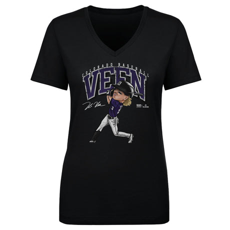 Zac Veen Women's V-Neck T-Shirt | 500 LEVEL