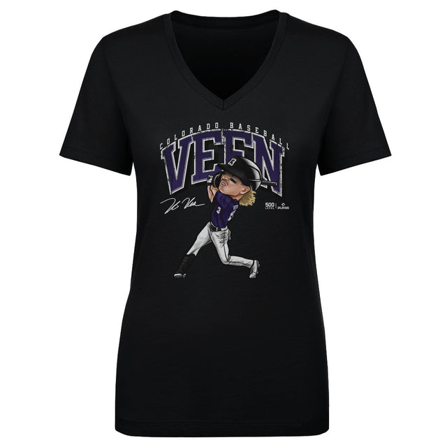 Zac Veen Women's V-Neck T-Shirt | 500 LEVEL