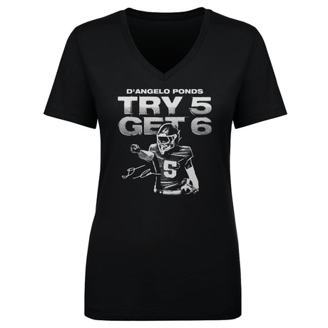D'Angelo Ponds Women's V-Neck T-Shirt | 500 LEVEL