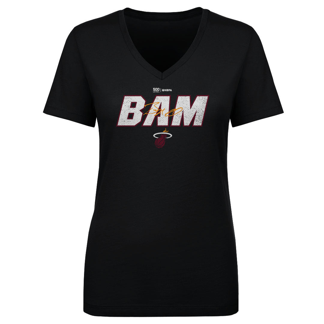 Bam Adebayo Women's V-Neck T-Shirt | 500 LEVEL