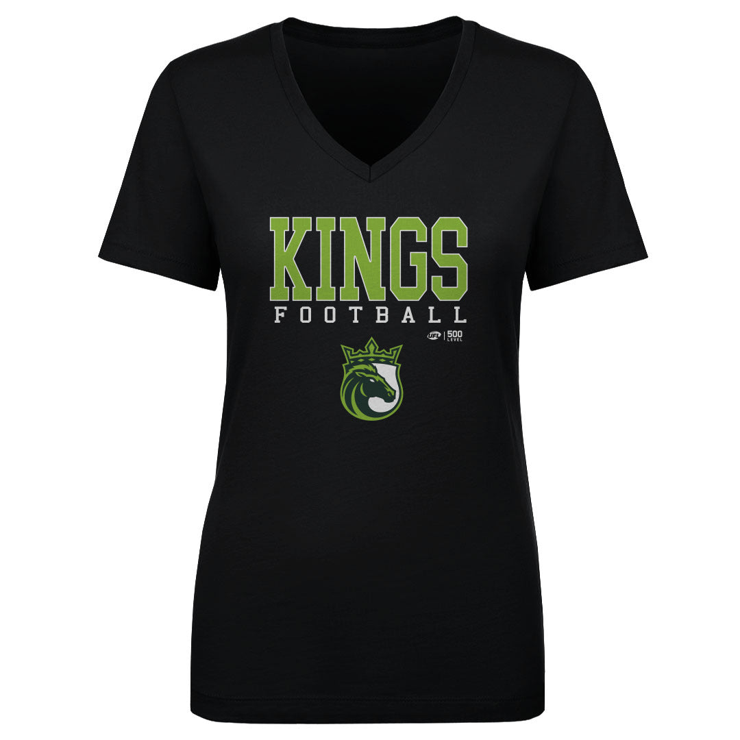 Louisville Kings Women's V-Neck T-Shirt | 500 LEVEL