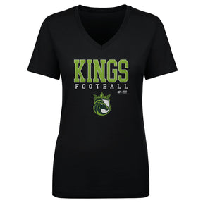 Louisville Kings Women's V-Neck T-Shirt | 500 LEVEL