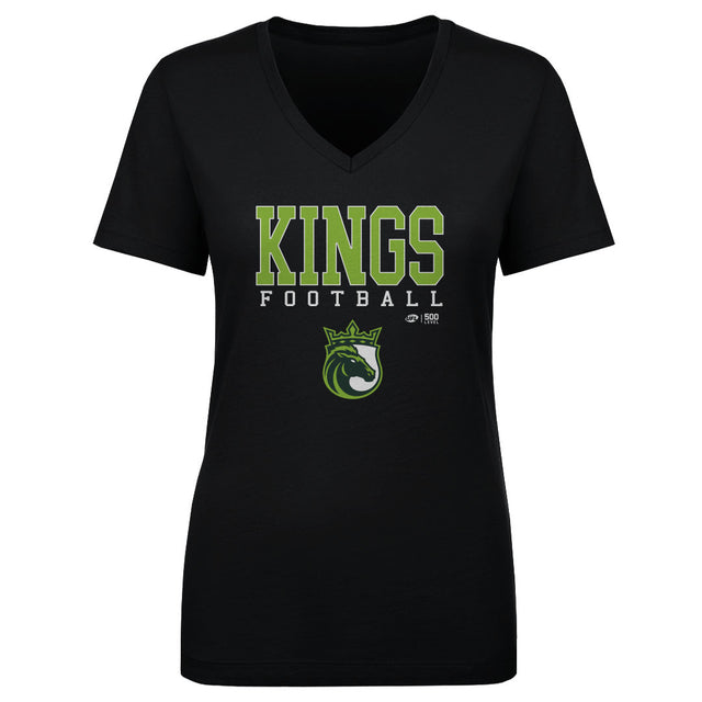 Louisville Kings Women's V-Neck T-Shirt | 500 LEVEL