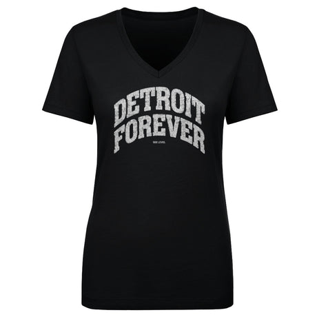 Detroit Women's V-Neck T-Shirt | 500 LEVEL