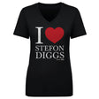 Stefon Diggs Women's V-Neck T-Shirt | 500 LEVEL