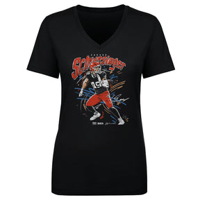 Carson Schwesinger Women's V-Neck T-Shirt | 500 LEVEL