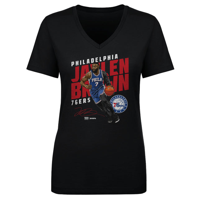 Jaylen Brown Women's V-Neck T-Shirt | 500 LEVEL