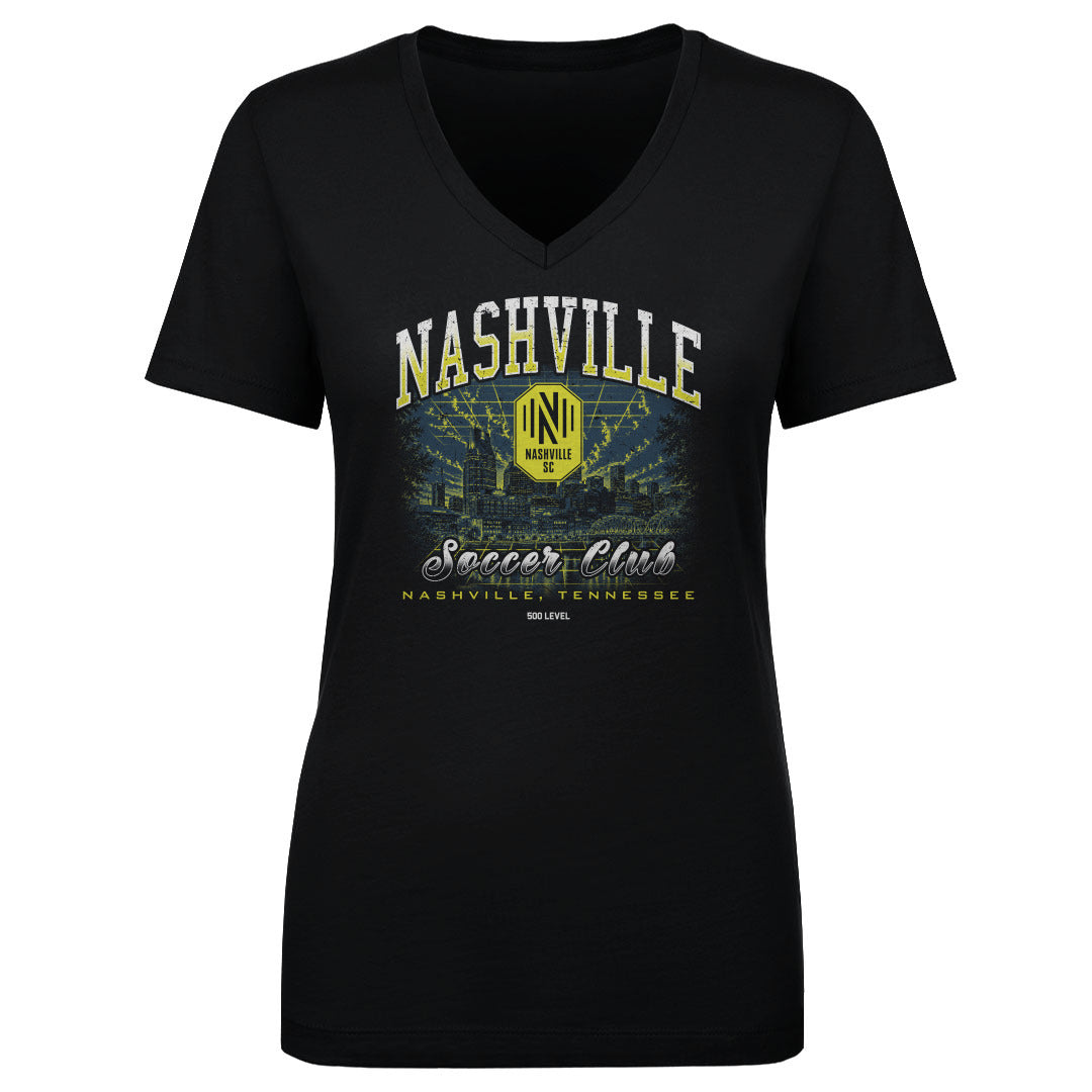 Nashville SC Women's V-Neck T-Shirt | 500 LEVEL