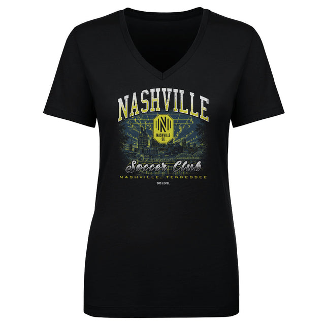 Nashville SC Women's V-Neck T-Shirt | 500 LEVEL