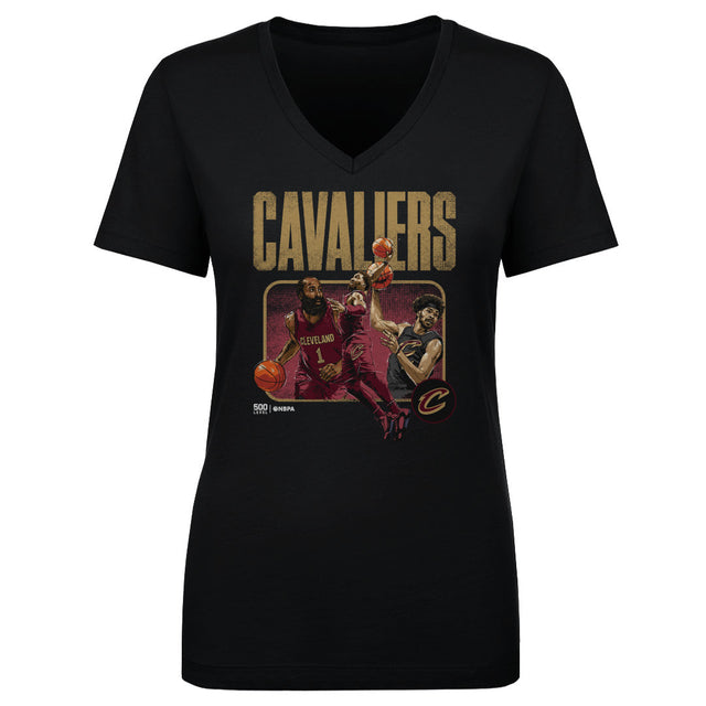 Cleveland Cavaliers Women's V-Neck T-Shirt | 500 LEVEL