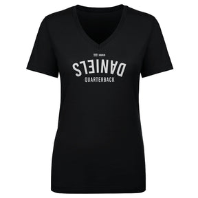 Jayden Daniels Women's V-Neck T-Shirt | 500 LEVEL