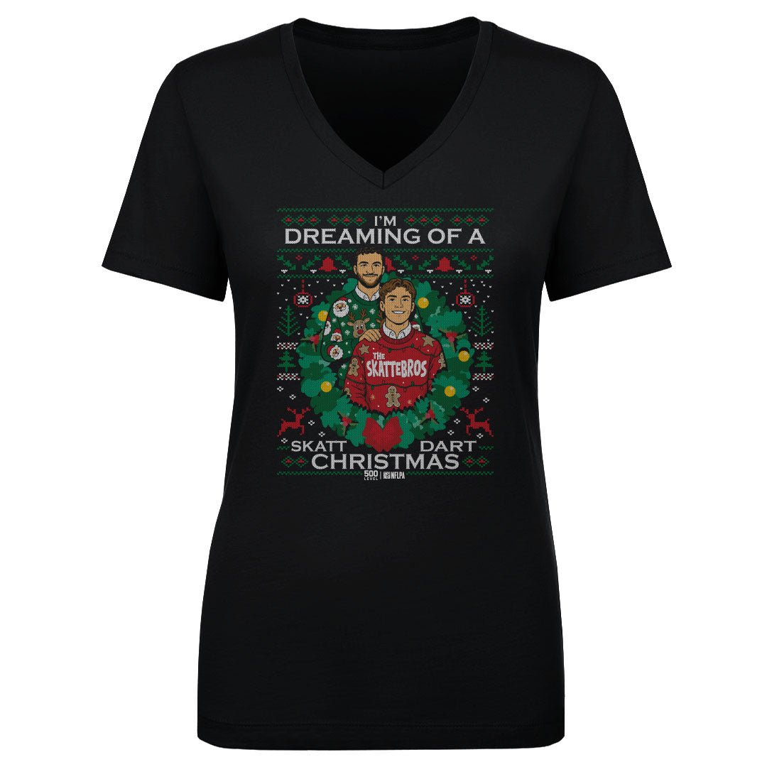 Jaxson Dart Women's V-Neck T-Shirt | 500 LEVEL