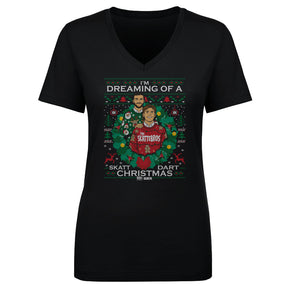 Jaxson Dart Women's V-Neck T-Shirt | 500 LEVEL