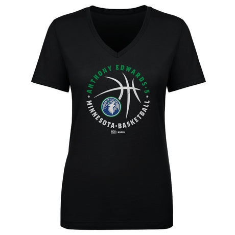 Anthony Edwards Women's V-Neck T-Shirt | 500 LEVEL