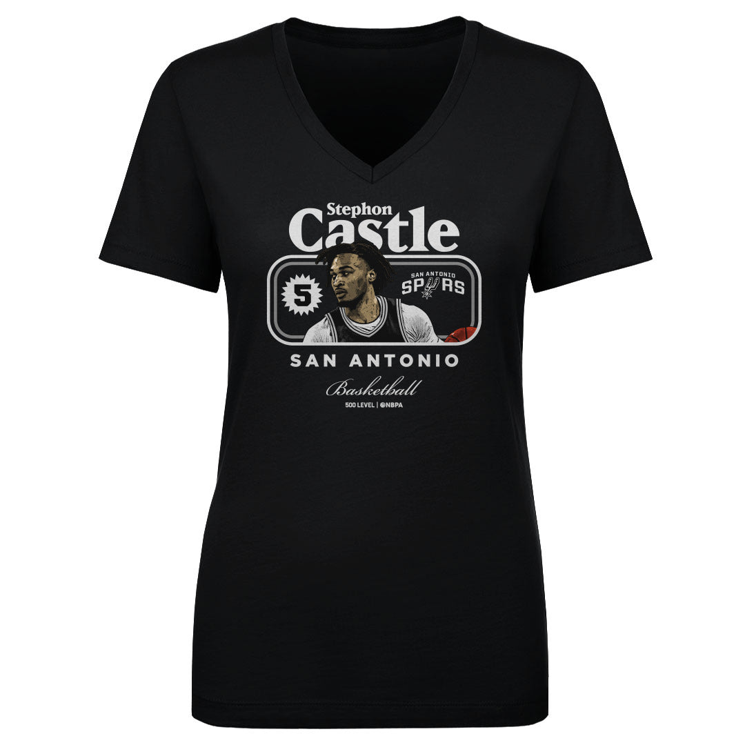 Stephon Castle Women's V-Neck T-Shirt | 500 LEVEL
