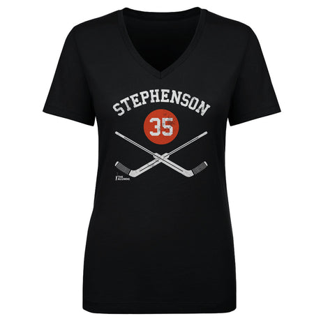 Wayne Stephenson Women's V-Neck T-Shirt | 500 LEVEL