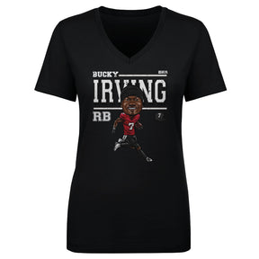 Bucky Irving Women's V-Neck T-Shirt | 500 LEVEL