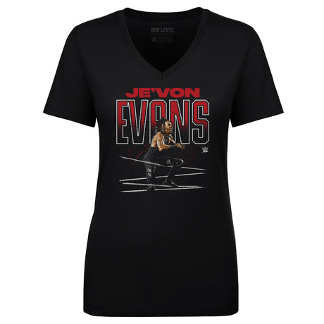 Je'Von Evans Women's V-Neck T-Shirt | 500 LEVEL