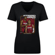 Giannis Antetokounmpo Women's V-Neck T-Shirt | 500 LEVEL