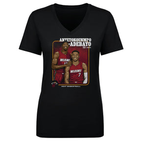 Giannis Antetokounmpo Women's V-Neck T-Shirt | 500 LEVEL
