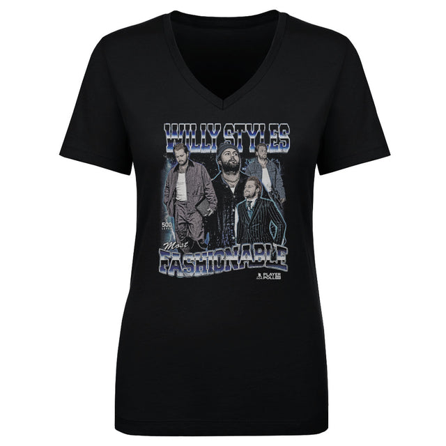 William Nylander Women's V-Neck T-Shirt | 500 LEVEL