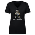 Pittsburgh Hockey Women's V-Neck T-Shirt | 500 LEVEL