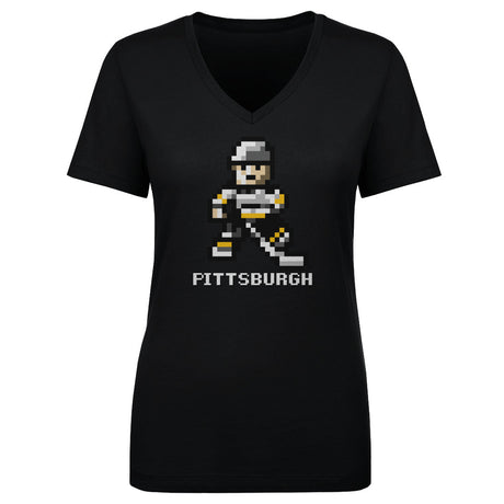 Pittsburgh Hockey Women's V-Neck T-Shirt | 500 LEVEL