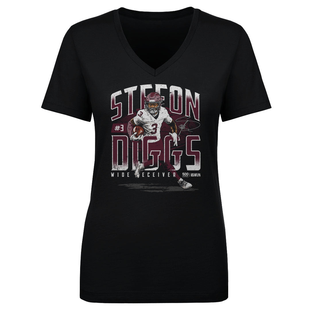 Stefon Diggs Women's V-Neck T-Shirt | 500 LEVEL