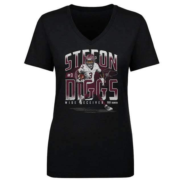 Stefon Diggs Women's V-Neck T-Shirt | 500 LEVEL