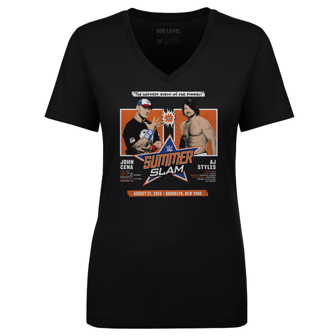 SummerSlam Women's V-Neck T-Shirt | 500 LEVEL