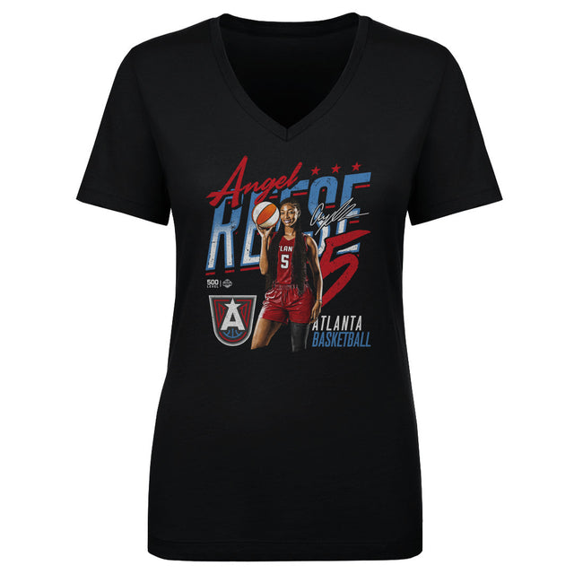 Angel Reese Women's V-Neck T-Shirt | 500 LEVEL