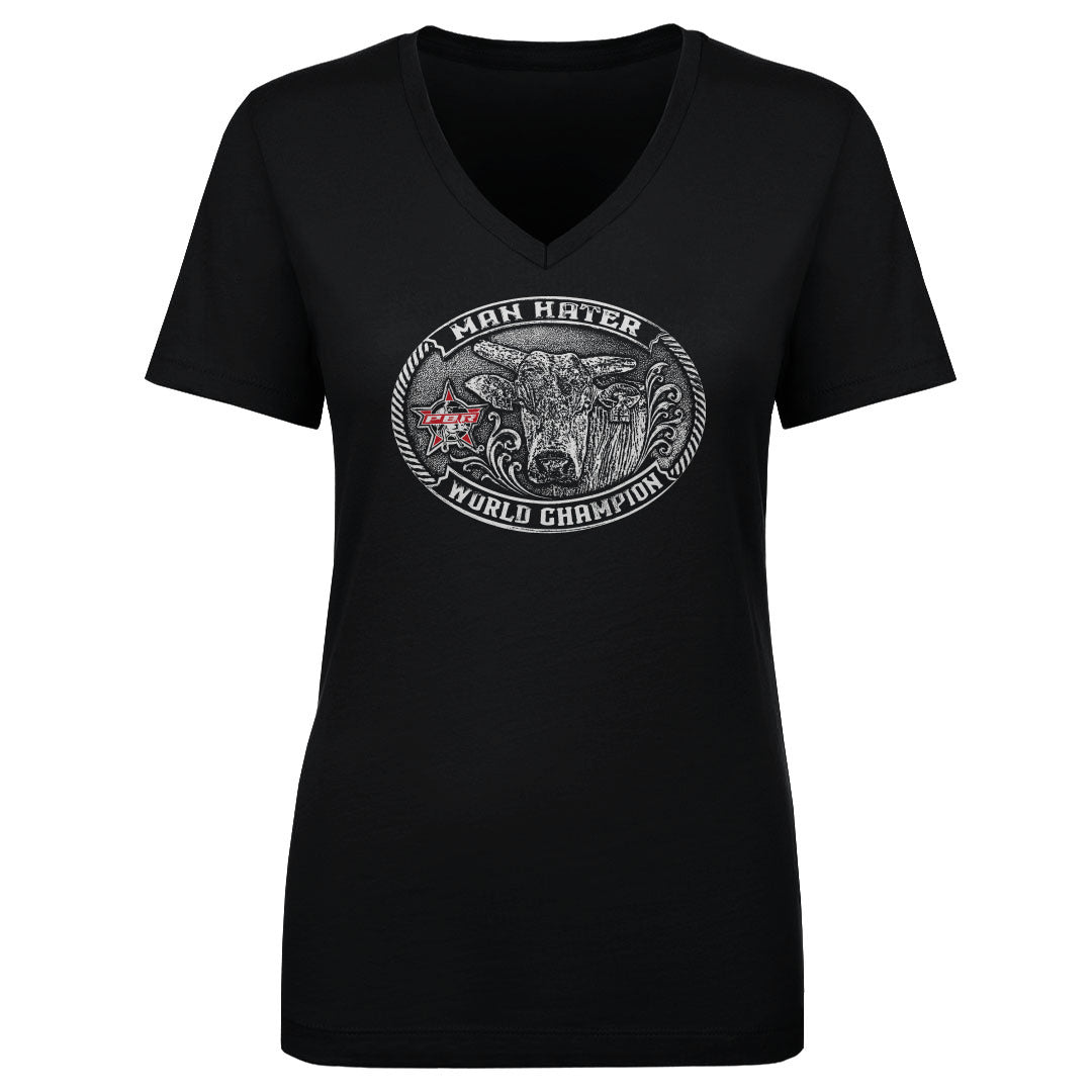 Man Hater Women's V-Neck T-Shirt | 500 LEVEL