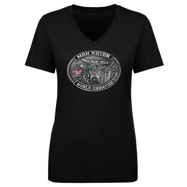 Man Hater Women's V-Neck T-Shirt | 500 LEVEL
