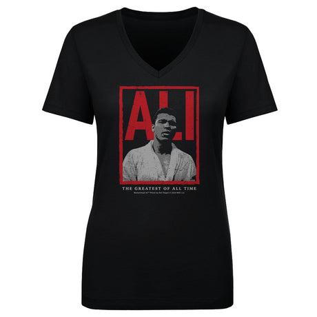 Muhammad Ali Women's V-Neck T-Shirt | 500 LEVEL