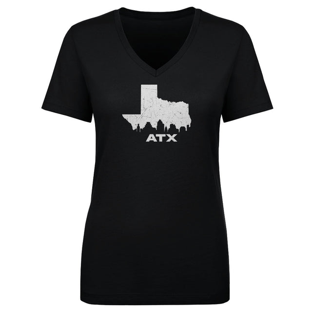 Crown Trio Women's V-Neck T-Shirt | 500 LEVEL