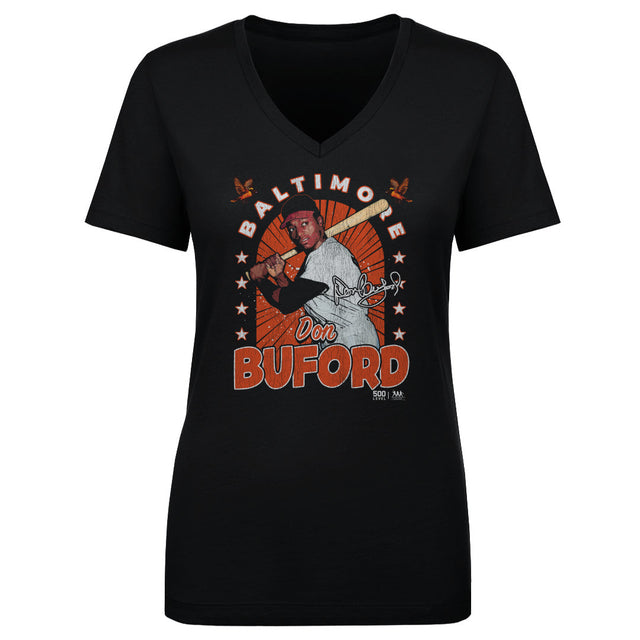 Don Buford Women's V-Neck T-Shirt | 500 LEVEL