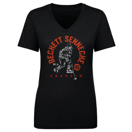 Beckett Sennecke Women's V-Neck T-Shirt | 500 LEVEL