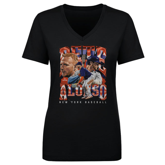 Pete Alonso Women's V-Neck T-Shirt | 500 LEVEL