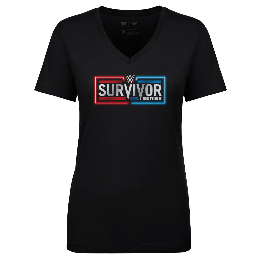 Survivor Series Women's V-Neck T-Shirt | 500 LEVEL