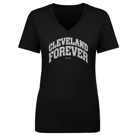 Cleveland Women's V-Neck T-Shirt | 500 LEVEL