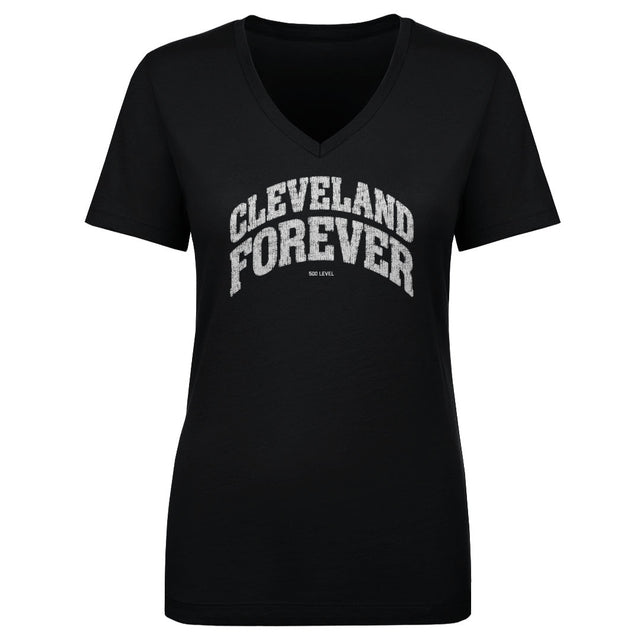 Cleveland Women's V-Neck T-Shirt | 500 LEVEL