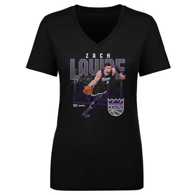 Zach Lavine Women's V-Neck T-Shirt | 500 LEVEL
