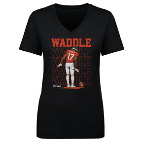 Jaylen Waddle Women's V-Neck T-Shirt | 500 LEVEL
