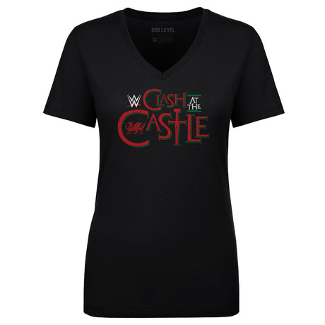 Clash At The Castle Women's V-Neck T-Shirt | 500 LEVEL
