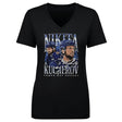 Nikita Kucherov Women's V-Neck T-Shirt | 500 LEVEL